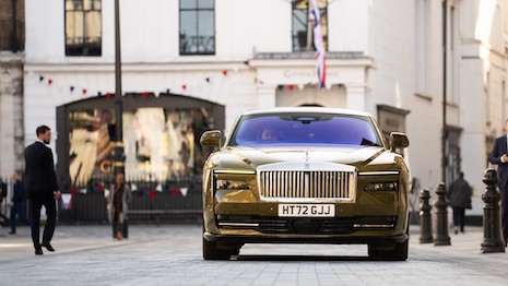 Rolls-Royce Spectre is the automaker's first fully electric car. Image: Rolls-Royce Motor Cars