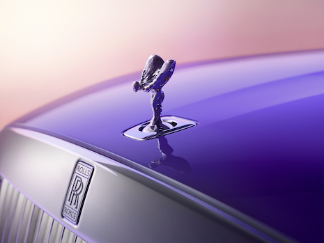 Rolls-Royce's iconic Spirit of Ecstasy mascot adorns every car in its portfolio. Image: Rolls-Royce Motor Cars