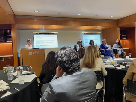 Speakers from the "Future Proof: Skills Key to Navigating a Rapidly Evolving Luxury World" panel at Luxury Roundtable's Luxury Women Leaders Summit New York June 13