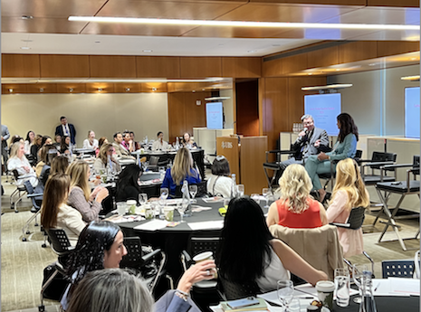 Part of the audience for the Rolls-Royce session. Image: Brian Glassman