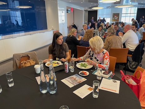 Luxury Agent Forum New York networking lunch